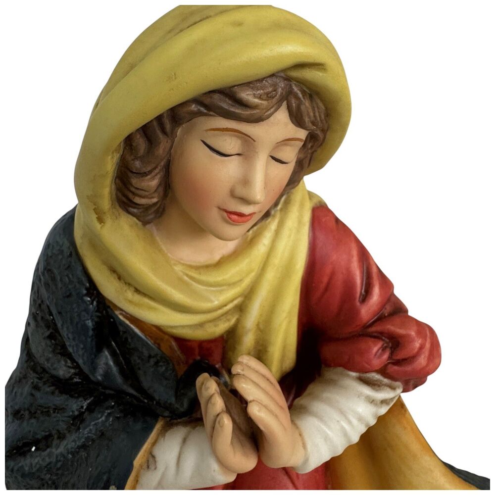 Vintage Mary Nativity Porcelain Replacement O’Well Grandeur Noel Christmas 7.5"